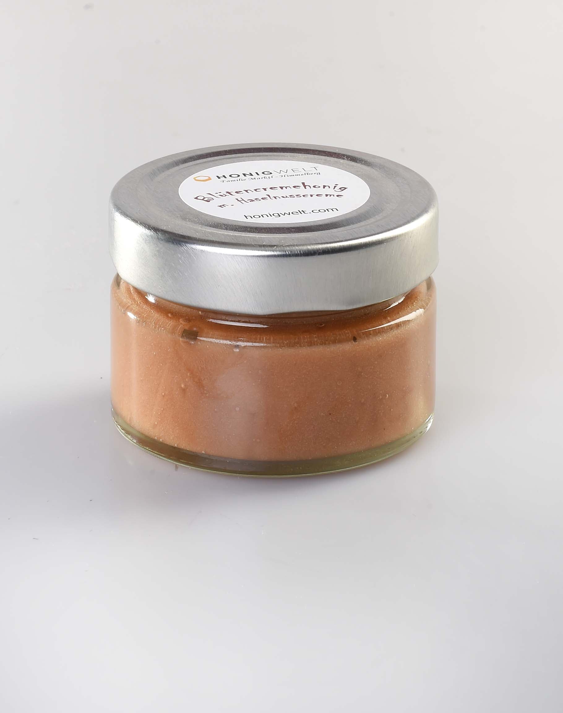 Blütencremehonig mit Haselnusscreme