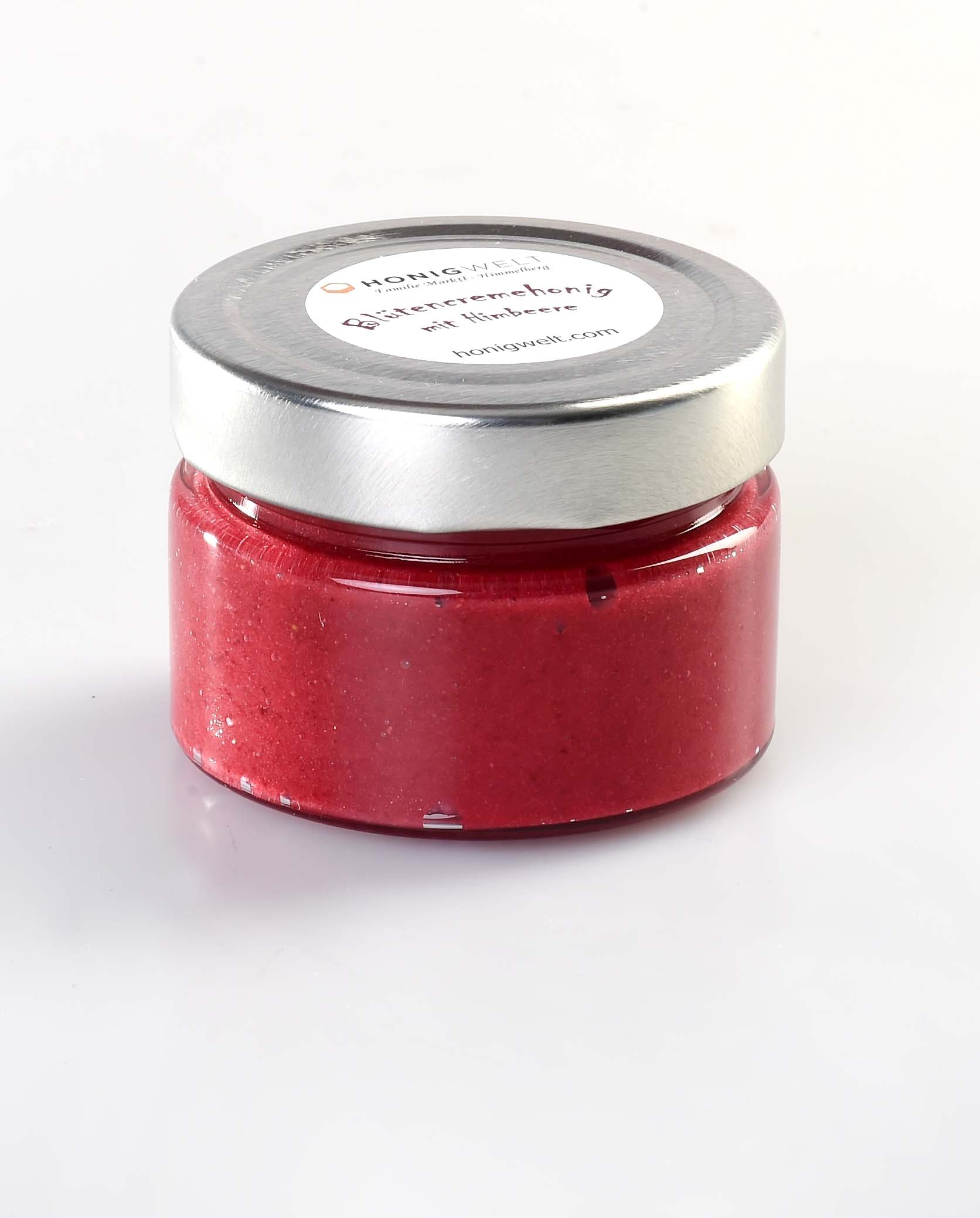 Blütencremehonig mit Himbeere